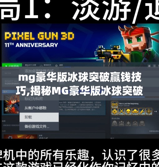 mg豪华版冰球突破赢钱技巧,揭秘MG豪华版冰球突破赢钱技巧？小心陷阱，别让套路毁了你的钱包！