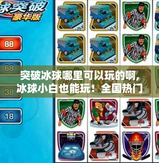突破冰球哪里可以玩的啊,冰球小白也能玩！全国热门冰球体验地全攻略，新手入门不踩雷！